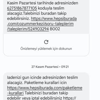 Hepsijet İademi Almaya Gelmiyor.