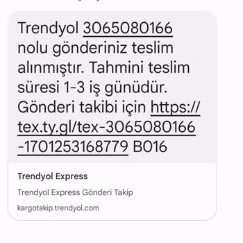 Trendyol Express Gelmeden İade Olan Ürün