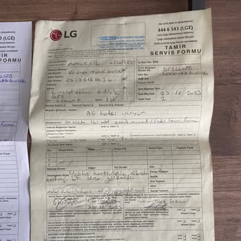 LG Bul. Makinesinde Ae Hata Kodu Ve Servisin Sorunu Çözememesi