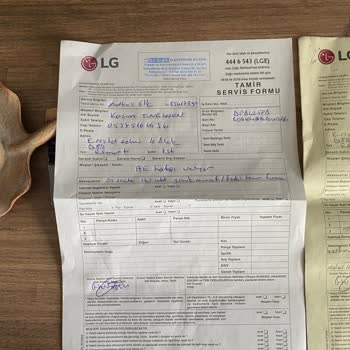 LG Bul. Makinesinde Ae Hata Kodu Ve Servisin Sorunu Çözememesi