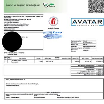 Daikin Yeni Alınan Ve Daha Kullanılmayan Termostat Bir Türlü Değişmedi