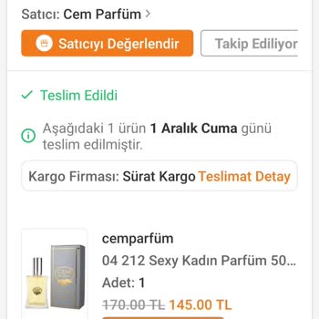 Sürat Kargo Kargomu Kayıp Etti...