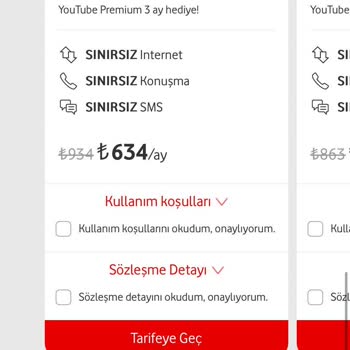 Vodafone Telefon Faturam Yüksek Fiyat Olması
