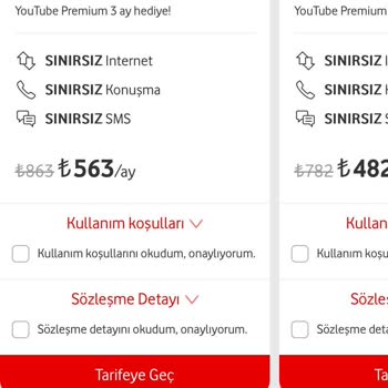 Vodafone Telefon Faturam Yüksek Fiyat Olması