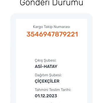 Aras Kargo Aras Çiçekçiler Paketimi Teslim Etmiyor. Gel Kendin Al Dedi!