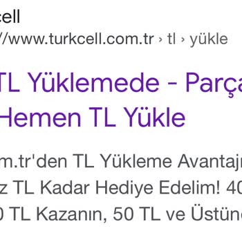 Turkcell Hediye Para Konusu
