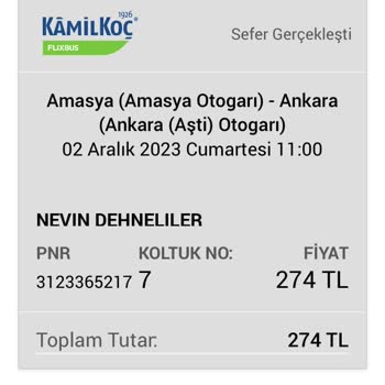 Obilet Para İadesi Ve Kalkış Saati Mağduriyeti
