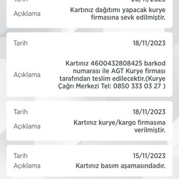 Ziraat Bankası Gençkartım 15 Gündür Gelmedi