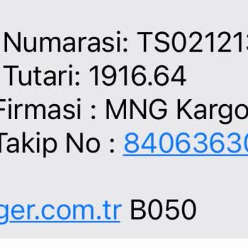 MNG Kargo Kargo Takip No Hatası