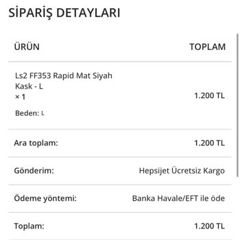 Otonomi Sepeti Kask Sipariş Problemi