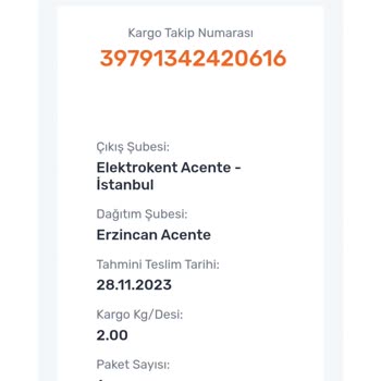 Sürat Kargo Kargom Hala Elime Ulaşmadı