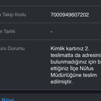 PTT Kargo Teslim Pasaport? Aramıyorlar