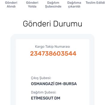 Sendeo Kargo Teslim Edilmemesi