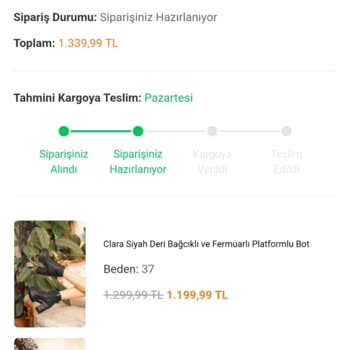 Awon Ayakkabı Avon- Siparişim Nerede?