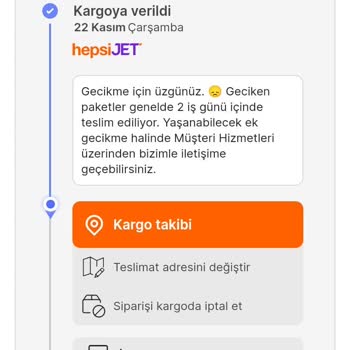Hepsiburada Geç Teslimat Ve Muhatap Bulamamak