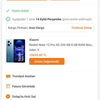 Trendyol Dan Aldığım Telefon İmel Sorunu Yüzünden Kapatılacak