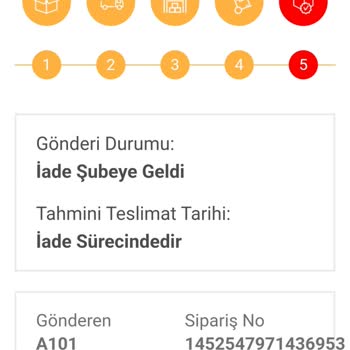 Bir Günde Kargo Bir Türlü İade Olmayan Kargo