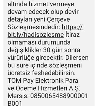TOMbank A101 Hadi Kart Suç Duyurusu