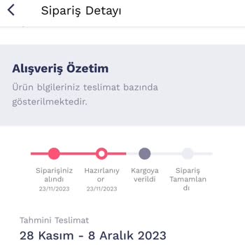 Penti Ürün Teslim Edilmedi