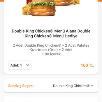 İzmir Bahçelievler Burger King Sipariş İptali