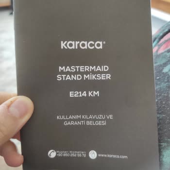 Hepsiburada Karaca Mastermaid Chef Pro Hamur Makinesi Sahte Çıktı