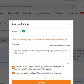 Trendyol'da Bekleyen Sipariş Hayal Kırıklığı