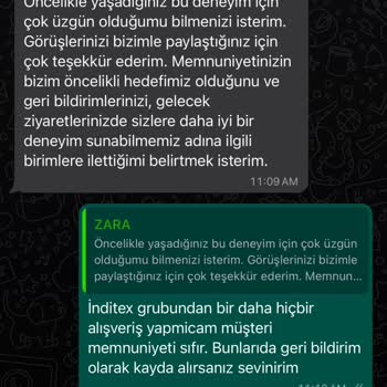 Zara Kargo Gecikmeleri Ve İletişim Sorunları