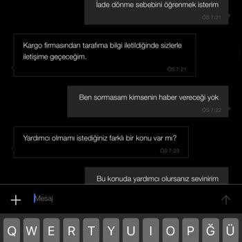 Zara Kargo Gecikmeleri Ve İletişim Sorunları