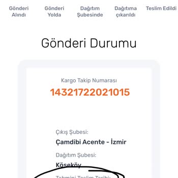 Trendyol Üzerinden Sipariş Verdiğim Ürünü Sürat Kargo 4 Gün Getirmedi