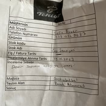 Tchibo Cep Şemsiyesi Çok Az Kullanmama Rağmen Arızalandı.