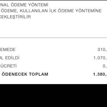Zara'nın Ücret İadesi Yapmaması