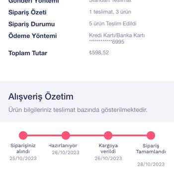 Penti Siparişimde Eksik Ürünler