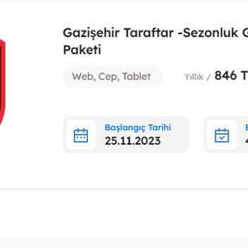 Digiturk Gazişehir Taraftar Paketi İptali