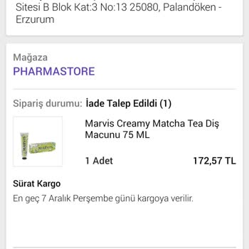 Pharmastore Olmayan Ürünlerin Parasını Aldılar!