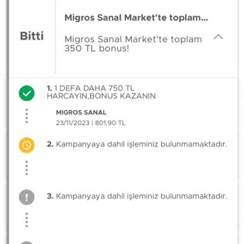 Migros Müşteri Hizmetlerinin Tutarsızlığı.