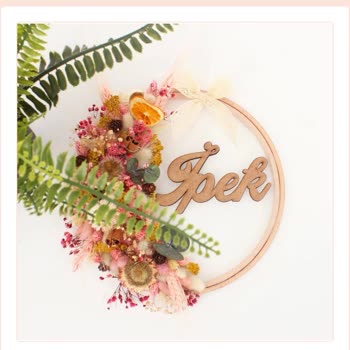 Çikolata Atölyesi Aldatan Görselli Kapı Süsü