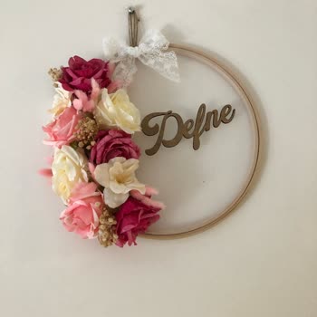 Çikolata Atölyesi Aldatan Görselli Kapı Süsü