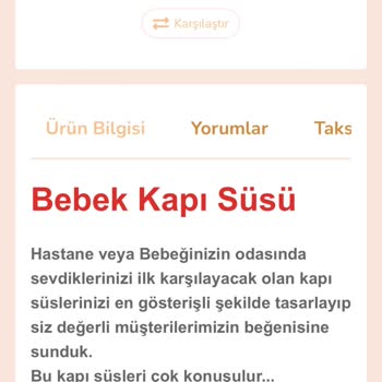 Çikolata Atölyesi Aldatan Görselli Kapı Süsü