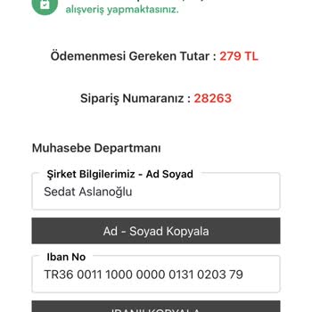 Sevgievim Ürün Teslimatı Yapmadı