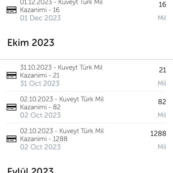 Kuveyt Türk Bankasının Miles And Miles Millerinde Haksızlık Yapması