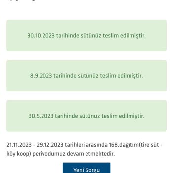 İzmir Büyükşehir Belediyesi Sütlerim Hala Yok