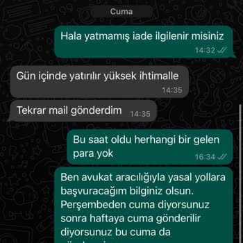 İnciroğlu Otomotiv (Kayseri) Araç Satışına İlişkim Kapora İadesi