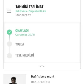Pull and Bear Kargoya Verilmedi Ürün