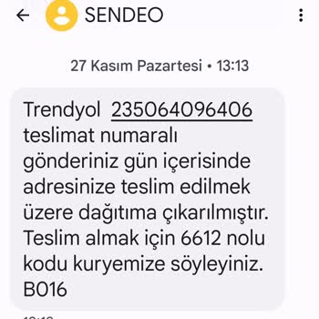 Sendeo Ürünümü Teslim Edemedi!