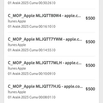 Vodafone Yapmadığım İşlemler Faturama Yansıması