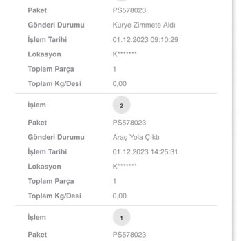 Scotty Kargoları Geç Getiriyor