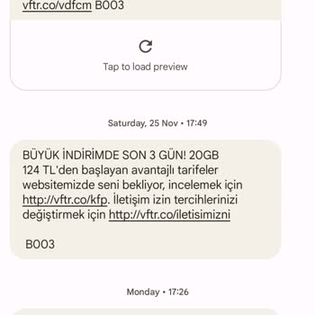 Vodafone Taşıma İşlemini Gerçekleştiremiyor