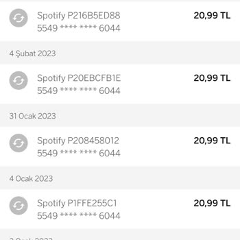 Spotify Fazladan Para Çekimi