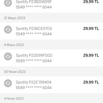 Spotify Fazladan Para Çekimi