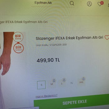 Slazenger'e Sipariş İçin Şikayet